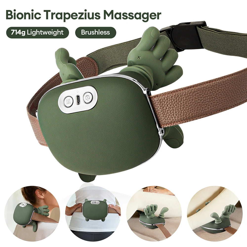 4D Nek- & Schoudermassage Apparaat – Draadloos