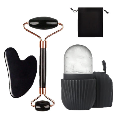 Ice Gezichtsroller Set – Lifting & Contouring