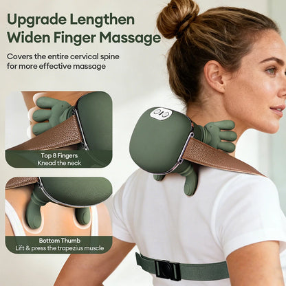 4D Nek- & Schoudermassage Apparaat – Draadloos