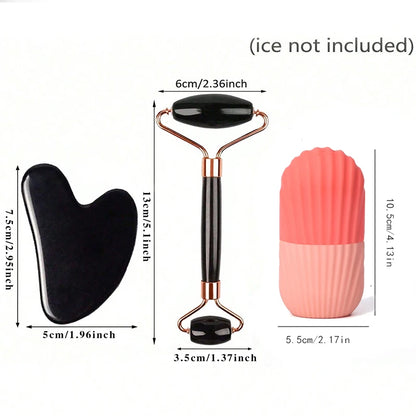Ice Gezichtsroller Set – Lifting & Contouring