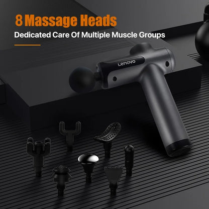 Draadloze Massage Gun – 8 Opzetstukken