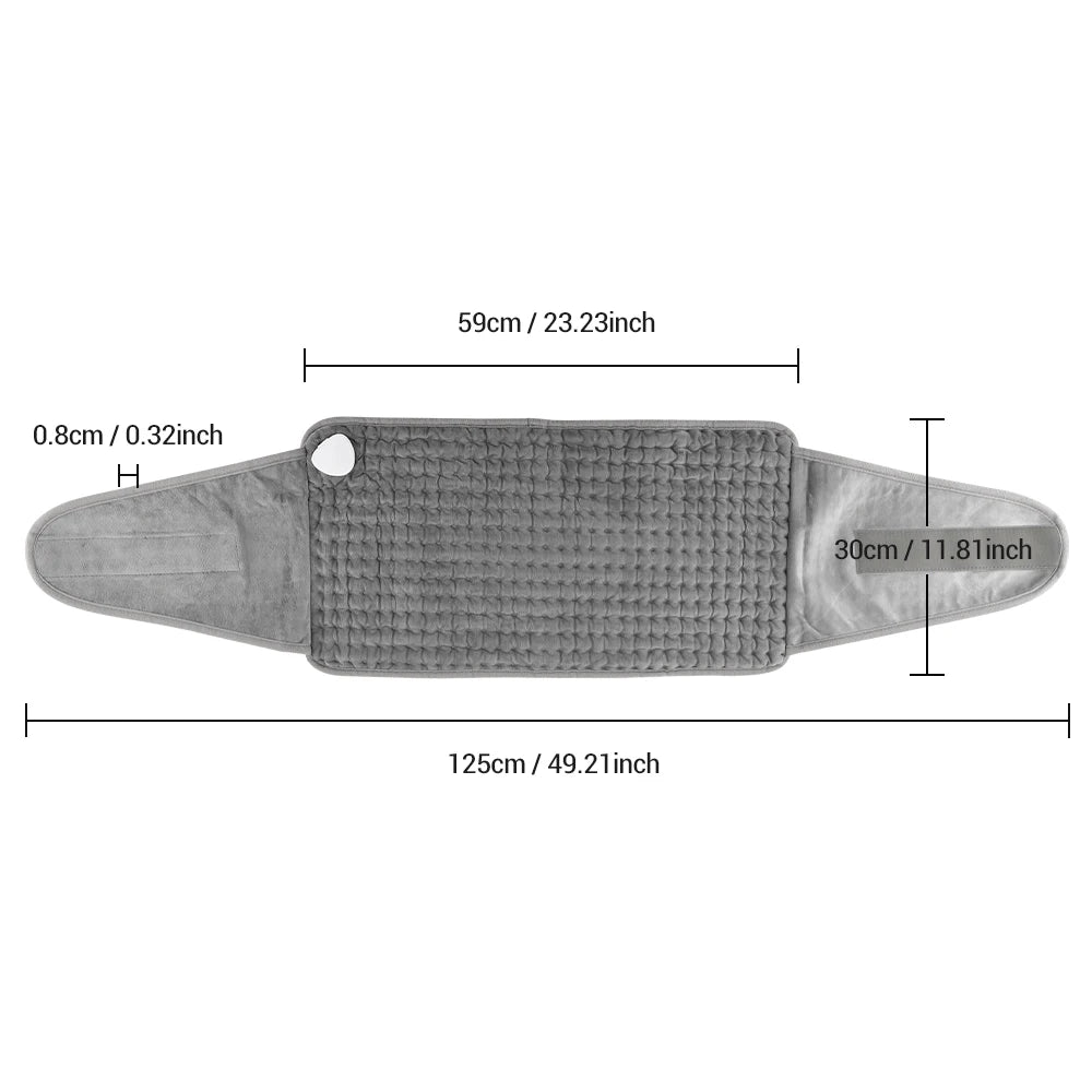 Verwarmde Rugsteun Band – Verstelbare Temperatuur