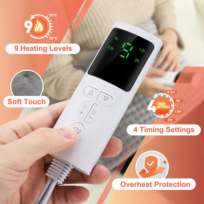 Verwarmde Rugsteun Band – Verstelbare Temperatuur