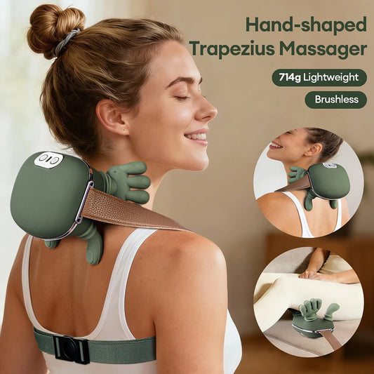 4D Nek- & Schoudermassage Apparaat – Draadloos