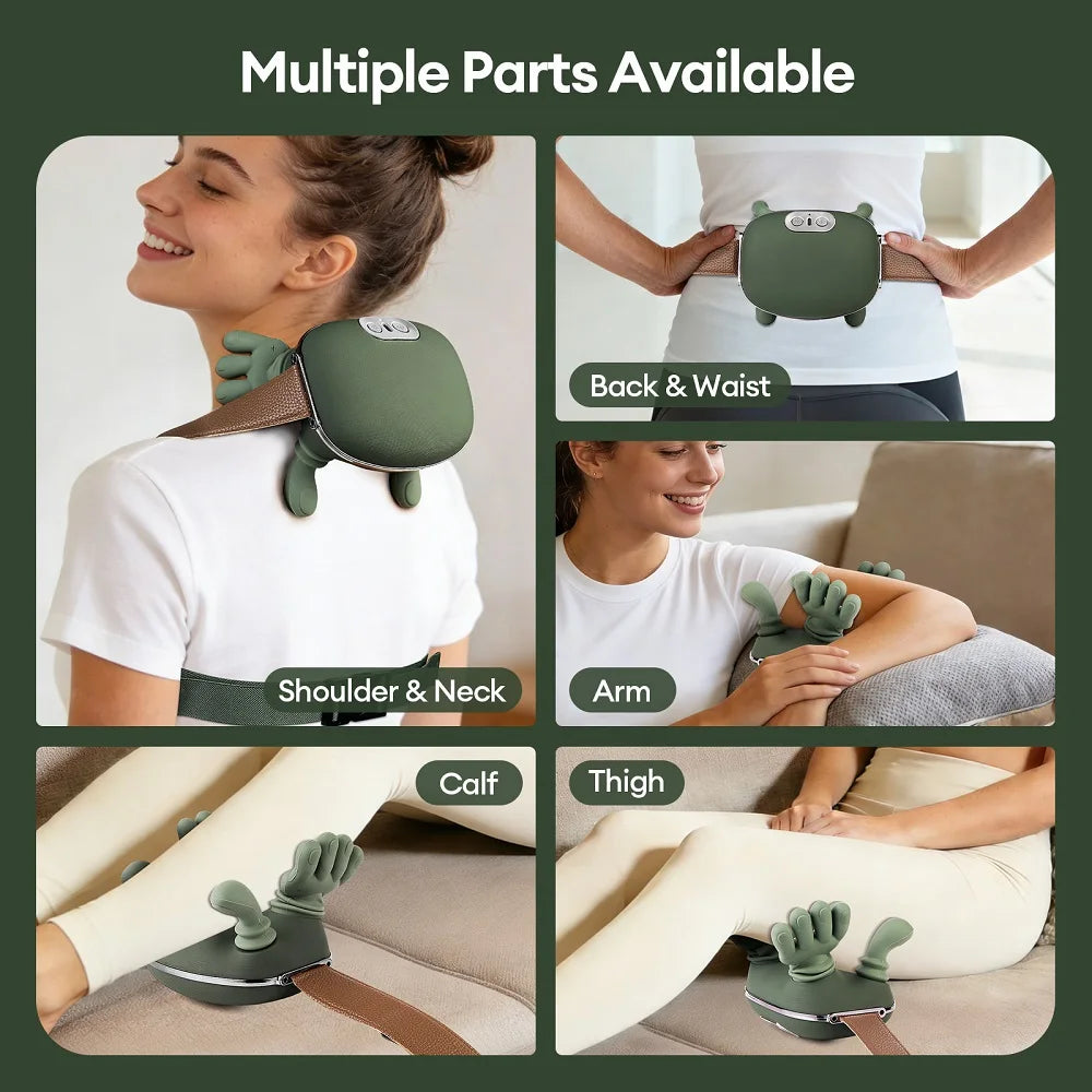 4D Nek- & Schoudermassage Apparaat – Draadloos
