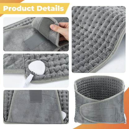 Verwarmde Rugsteun Band – Verstelbare Temperatuur