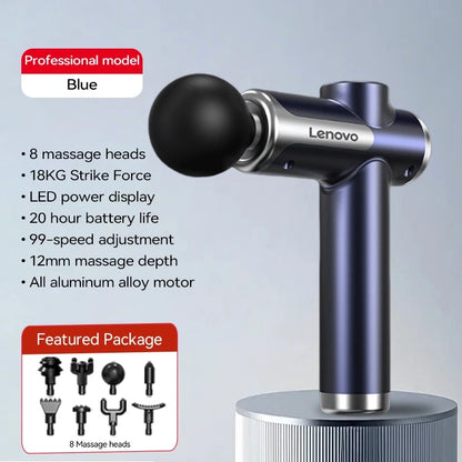 Draadloze Massage Gun – 8 Opzetstukken