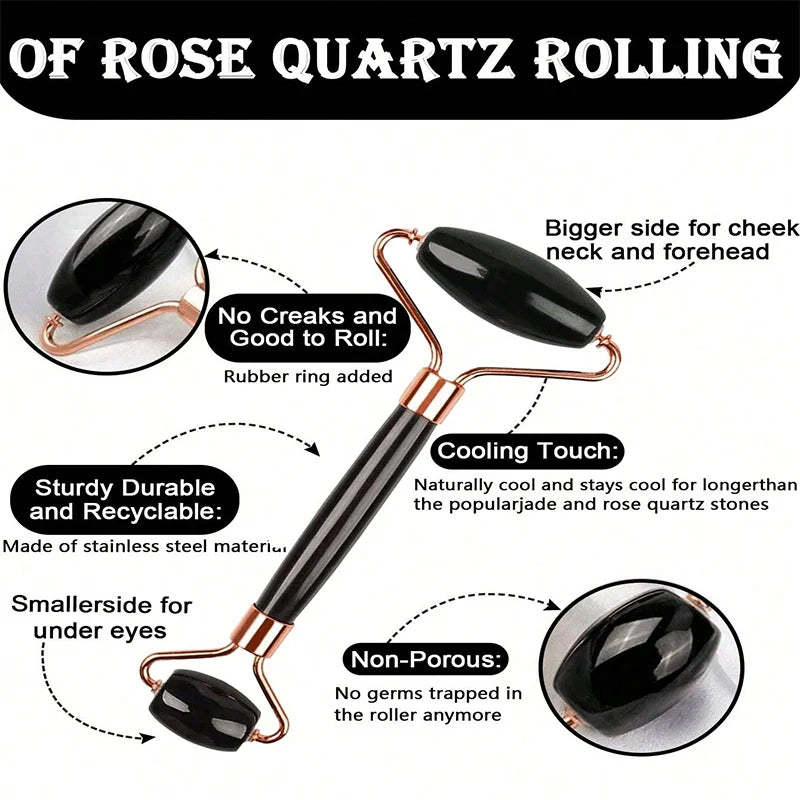 Ice Gezichtsroller Set – Lifting & Contouring