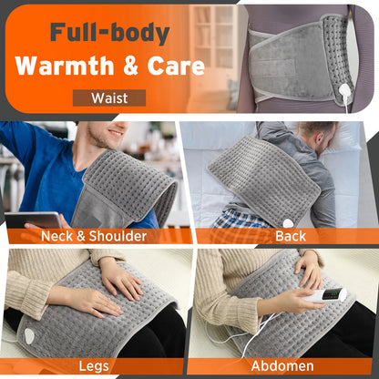 Verwarmde Rugsteun Band – Verstelbare Temperatuur