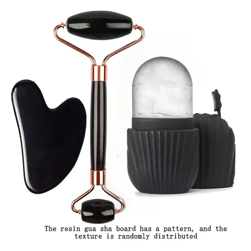 Ice Gezichtsroller Set – Lifting & Contouring
