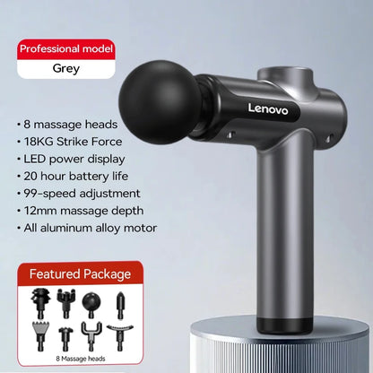 Draadloze Massage Gun – 8 Opzetstukken