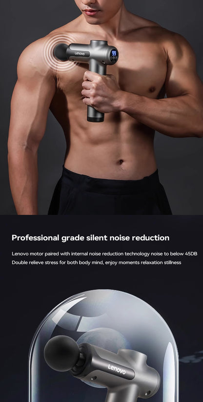 Draadloze Massage Gun – 8 Opzetstukken